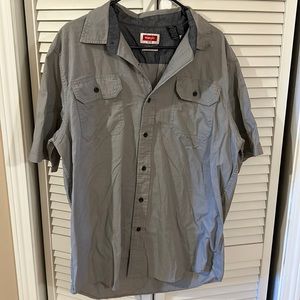 Wrangler short sleeve button up
